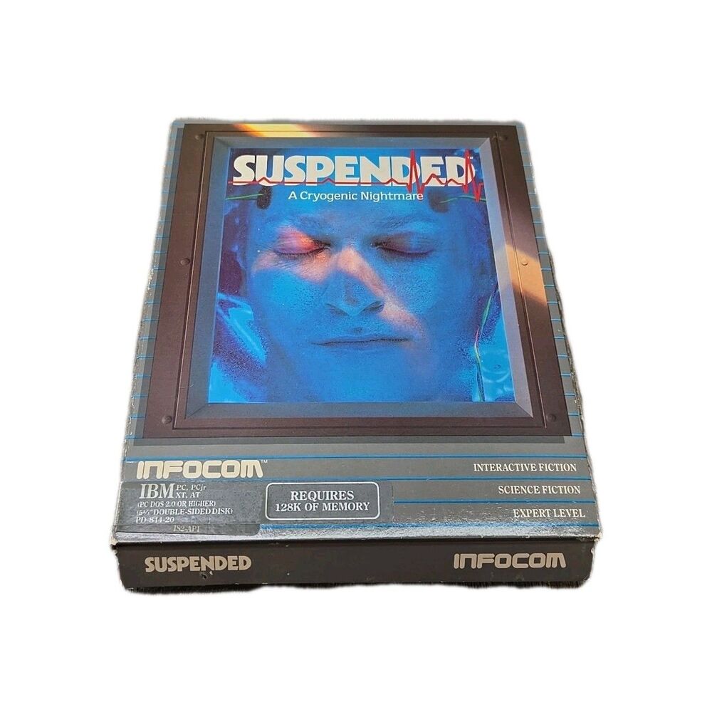 Infocom Suspended Game A Cryogenic Nightmare 1984 Rare IBM PC DOS 2.0 VINTAGE